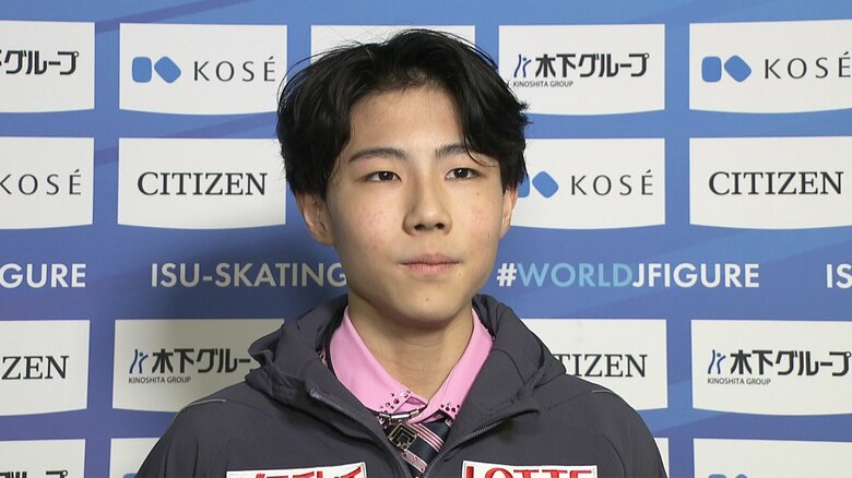 勝負のフリーへ意気込み語る西野