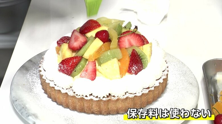 妻・成美さん手作りのスイーツ