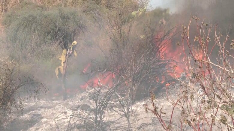 イエメンのフーシ派によるイスラエルへのミサイル攻撃