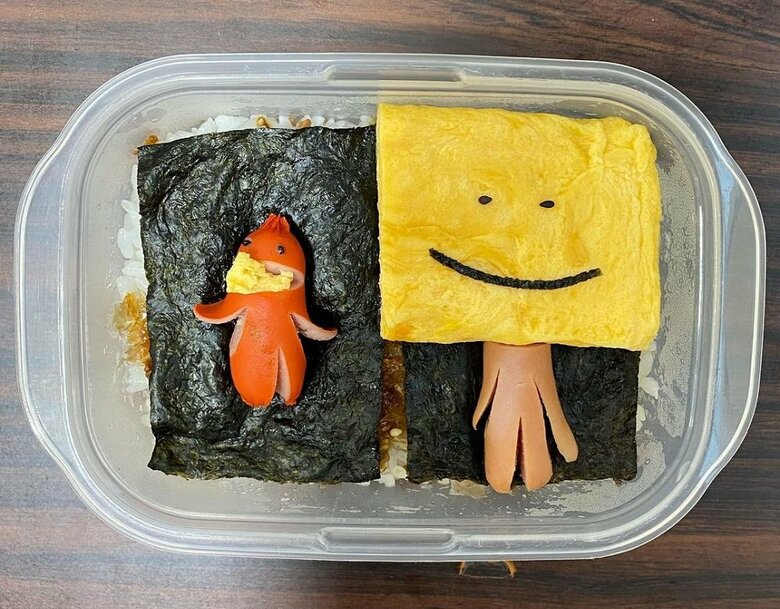 だし巻き卵星人と一緒に