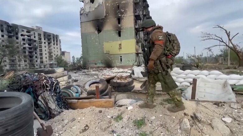 激戦地セベロドネツク