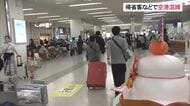 帰省客や観光客で那覇空港混雑　Uターンピークは年明け3日以降