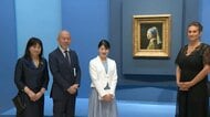 愛子さまがフェルメール『真珠の耳飾りの少女』を初鑑賞　「光の加減が巧妙ですね」　パールの首飾りを着用