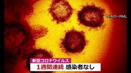 【新型コロナウイルス】1週間連続で感染者ゼロ