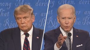 「最悪の論戦」トランプVSバイデン テレビ討論会で“初激突”も…激しい非難の応酬で大荒れ