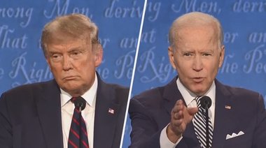 「最悪の論戦」トランプVSバイデン テレビ討論会で“初激突”も…激しい非難の応酬で大荒れ