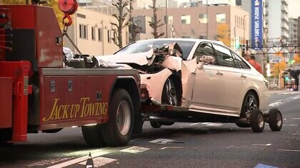 【続報】時速70キロで赤信号の交差点に侵入か　逮捕の37歳男「神奈川に向かう途中…ぶつけて動かなくなった」　東京・足立区ひき逃げで11人死傷