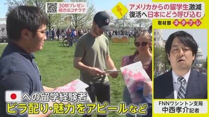 コロナ禍で日本への留学生激減　アメリカで留学呼び込み”の取り組み【ネタプレ国際取材部】