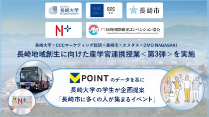 長崎地域創生に向けた産学官連携授業<第3弾>を実施