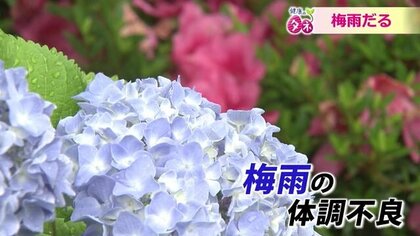 「梅雨だる」を予防しよう…梅雨の時期特有の不調 “目まい”や“心の問題”も 効果的な運動・入浴法は【福井発】
