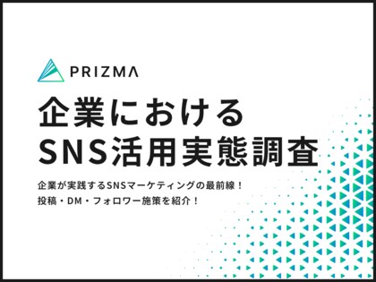 【企業におけるSNSの活用実態調査】SNSマーケティングの最前線!投稿内容・DM・フォロワー施策を紹介!