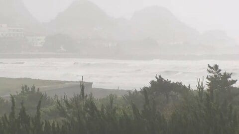 【台風6号】関東に最接近へ　レベル4の危険警報相次ぐ…千葉県南部では局地的に1時間70ミリの非常に激しい雨