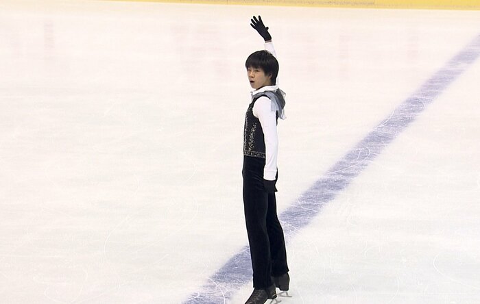FSで唯一ノーミス演技を披露した森本涼雅