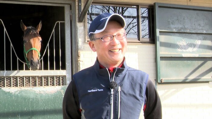 杉森厩舎長とレガレイラ
