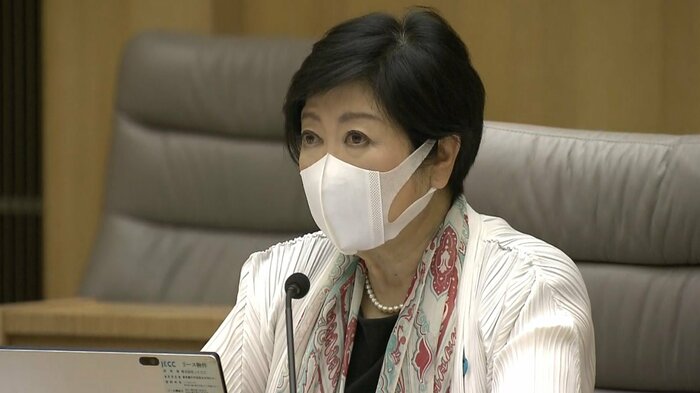 小池知事は、特に若者に対して、ワクチン接種を呼びかけるが・・・。