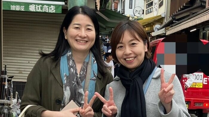 「先輩・後輩を超えた仲」だという中倉さんと島井さん