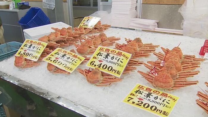 松葉がにのシーズン到来