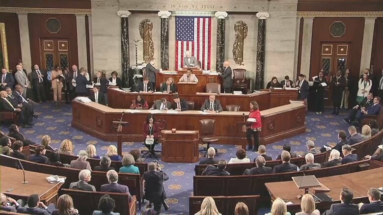 史上初の解任で機能不全…米下院議長、選出できず再投票へ　共和党の穏健派が造反　決まらないとアメリカが大混乱に？｜FNNプライムオンライン