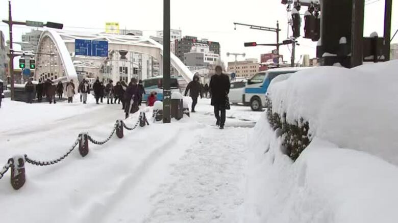 各地で積雪増 沿岸に暴風雪警報　1月20日「大寒」　岩手県｜FNNプライムオンライン