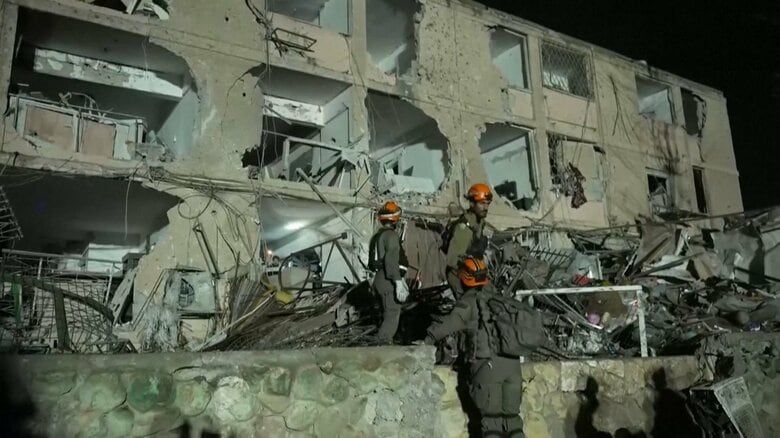 イランがイスラエル南部にミサイル攻撃　130人以上負傷　ナタンズのウラン濃縮施設攻撃への報復か｜FNNプライムオンライン