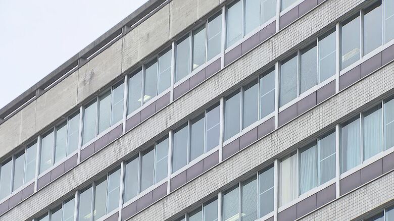 長野県庁本庁舎　9階と10階は主に「県警本部」