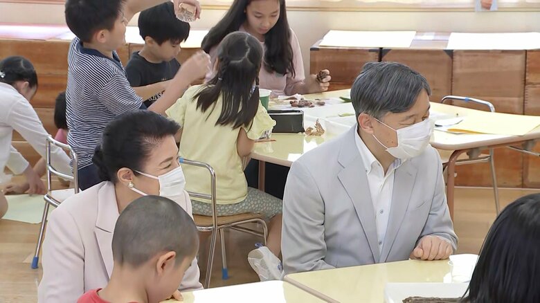 子ども達と触れあわれた　5月21日