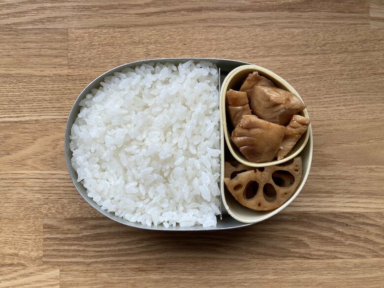 冷めたごはんは普段よりも多めに