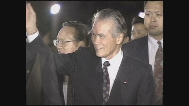 首相時代、地元大分で