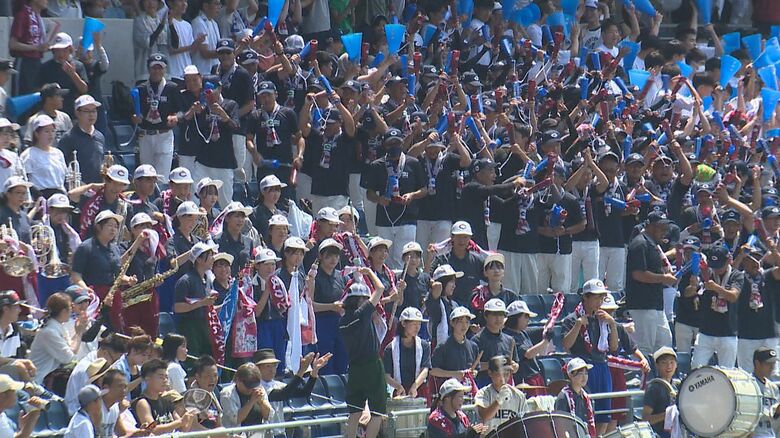 中越高校の応援団