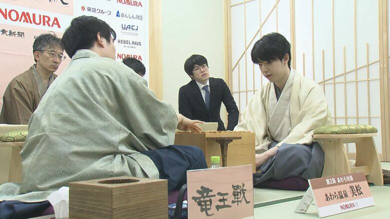 藤井竜王が勝利