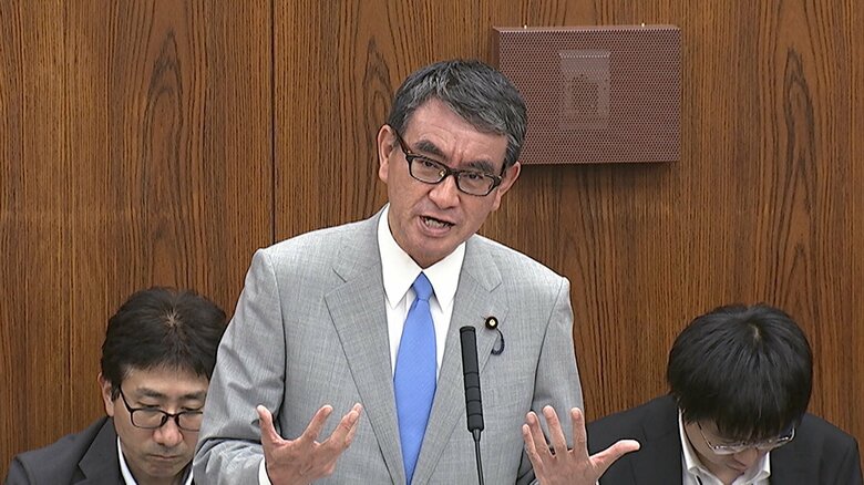 河野デジタル相「今起きている事案の対応をしっかりやりたいと思いますが、当然、責任は大臣たる私でございますので、何らかの形で、私に対する処分というのを、これはやらなければいけないだろうと思います」（9日午後）