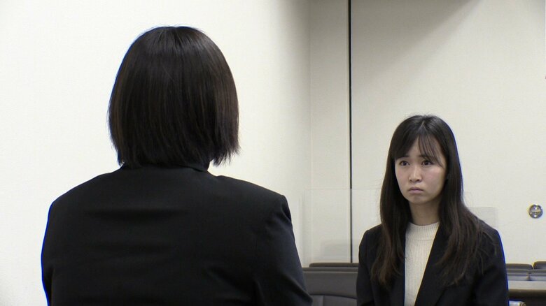 逮捕された時の様子を振り返るユリさん（仮名）