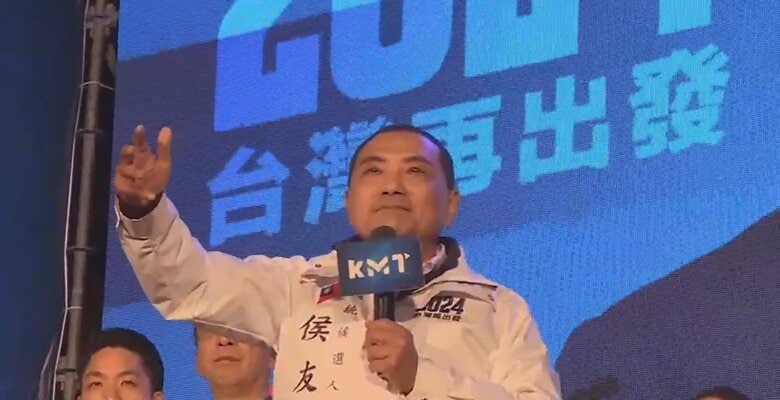 最大野党・国民党の侯友宜氏