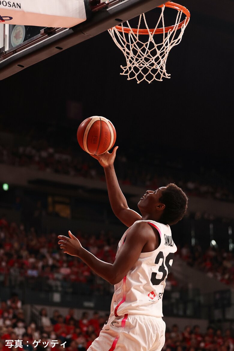 対ニュージーランド第2戦での馬瓜エブリン（6日、東京・有明アリーナ）