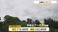 【天気コーナー】2日の山陰は「絶好の洗濯日和」日照不足の9月から10月は「秋晴れ」期待