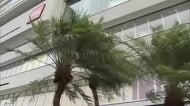 台風24号の影響　あすは局地的に雷を伴う激しい雨　土砂災害に厳重警戒