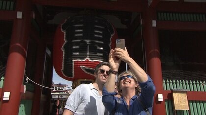 【速報】先月の外国人旅行者 49万人余り 去年の22倍増　水際対策緩和も コロナ禍前の2割程度　観光庁発表