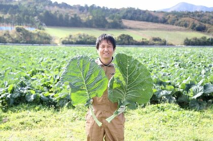 設立初期から年以上ケールに携わるエキスパート 農場の立ち上げからオリジナル