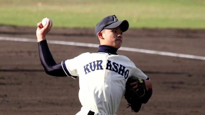 強豪・倉敷商業でピッチャーを務めた浅野選手