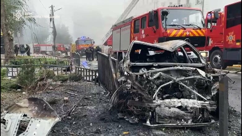 ロシア軍がウクライナ東部をドローン攻撃、16人死傷｜FNNプライムオンライン