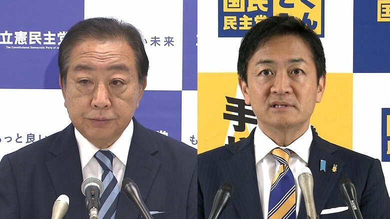 立憲＆国民いずれも略称は「民主党」　参院選の比例代表で総務省に届け出　旧民主党の流れくむ両党またも競合｜FNNプライムオンライン