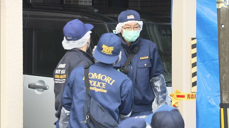 「両親殺した」自ら110番通報の長男（34）逮捕…母親殺害容疑　2人に刺された痕　住宅から血付着の包丁　青森市｜FNNプライムオンライン