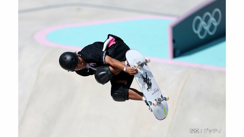 パリ五輪　スケートボード男子パーク予選　永原悠路は15位で決勝進出ならず｜FNNプライムオンライン
