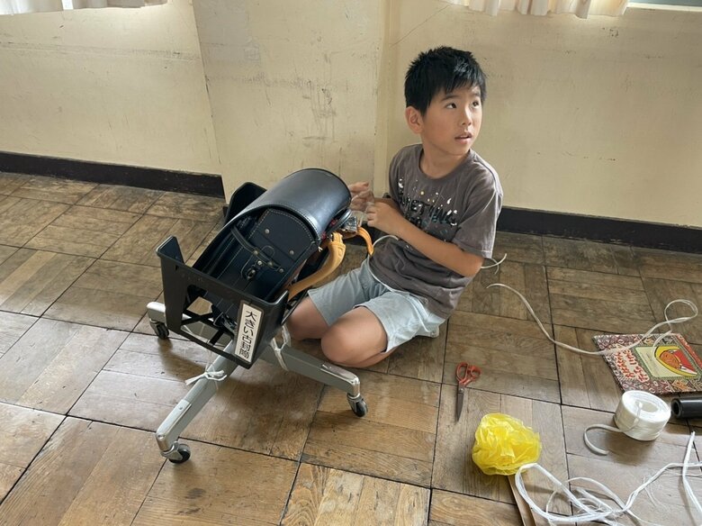 試作中の様子