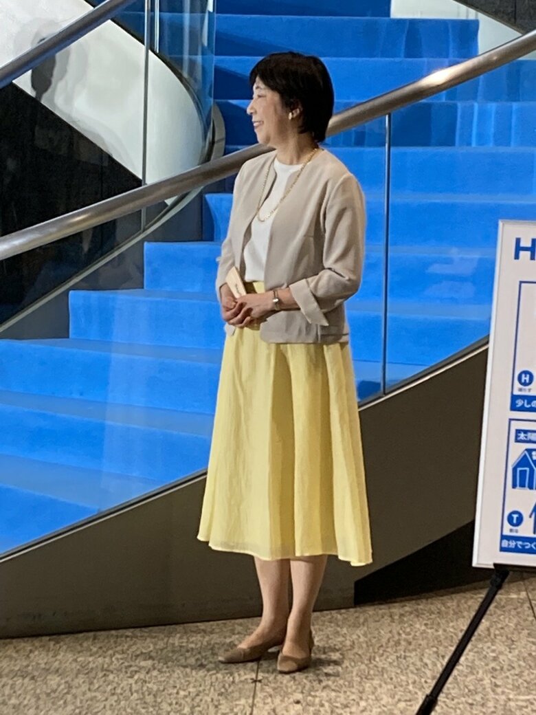 東京都のイベントに出席する浜佳葉子・教育長