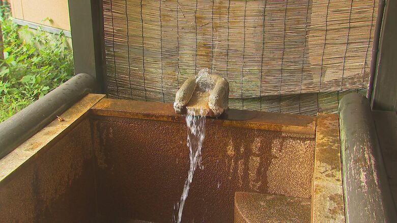 ポンプを調達し温泉復活