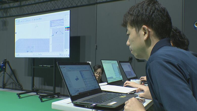 動作解析ヨネックス研究開発室先端技術研究課の末竹純也係長