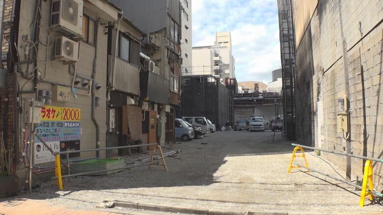 「だるま堂」があった鳥町食道街跡地