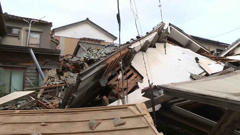 地震発生直後の輪島市