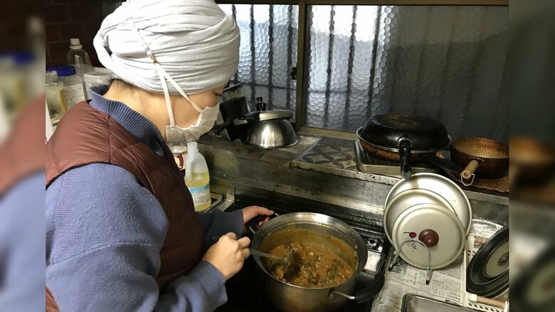 取材した日は給食がポークカレーだったので、お弁当もカレーにした